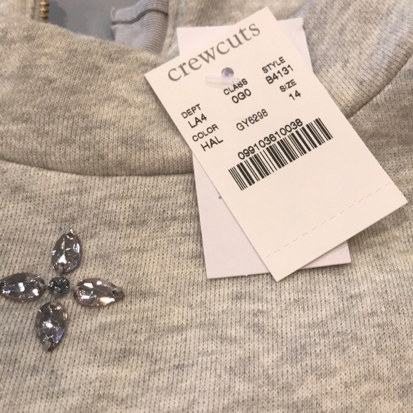 Crewcuts jeweled, tulle-skirted dress. Size 14 - Picture 5 of 8